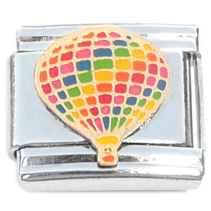 Blocks Colorful Hot Air Balloon Italian Charm