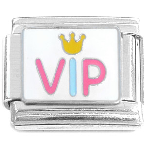 VIP Very Important Person Italian Charm