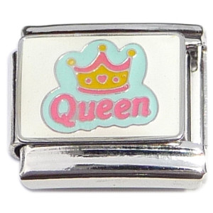 Queen Cute Crown Italian Charm Queen Cute Crown Italian Charm