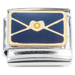 Love Letter Heart Envelope Italian Charm