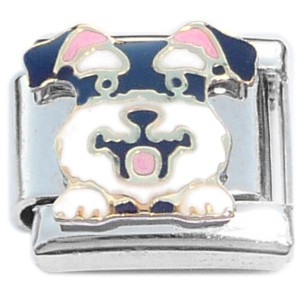 Schnauzer Puppy Baby Dog Italian Charm