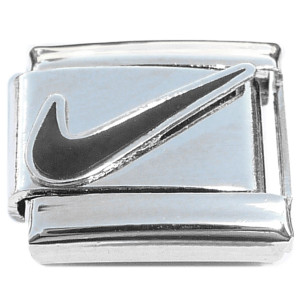 Swoosh Sports Shoe Italian Charm