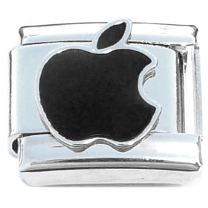 Apple Bite Italian Charm