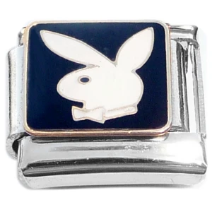 Bowtie Bunny Italian Charm