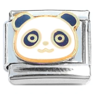 Cute Panda Bear Face Italian Charm