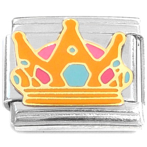 Royal Crown Princess Queen Italian Charm Royal Crown Princess Queen Italian Charm