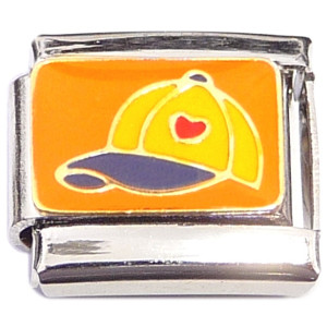 Hat Heart Italian Charm Hat Heart Italian Charm