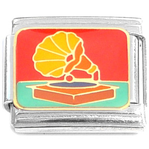 Old Record Player Vintage Phonograph Music Italian Charm