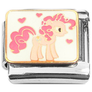 Cute Little Pony Pink Italian Charm