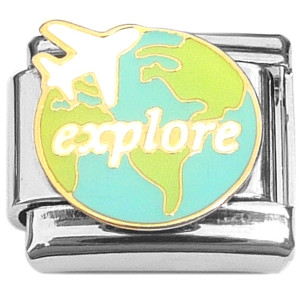 Explore Airplane Travel Earth Italian Charm Explore Airplane Travel Earth Italian Charm