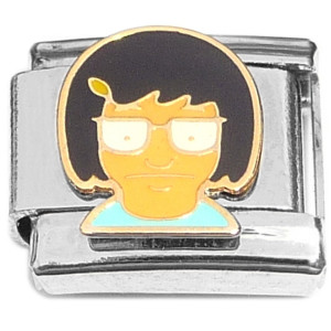 Tina Chartoon Character Italian Charm
