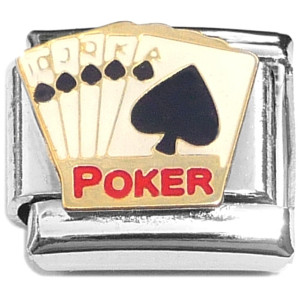 Poker Playing Cards Royal Straight Flush Italian Charm