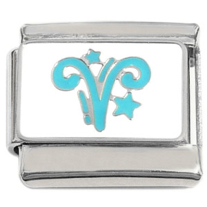 Aries Zodiac Sign Italian Charm