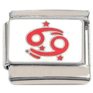 Cancer Zodiac Sign Italian Charm