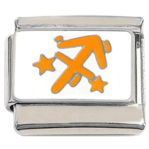 Sagittarius Zodiac Sign Italian Charm Sagittarius Zodiac Sign Italian Charm