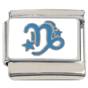 Capricorn Zodiac Sign Italian Charm