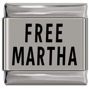 Free Martha Laser Engraved Italian Charm (9mm Standard Size) Free Martha Laser Engraved Italian Charm (9mm Standard Size)