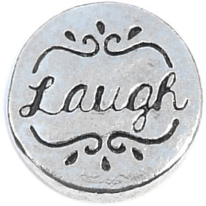 Laugh Circle Floating Locket Charm Laugh Circle Floating Locket Charm