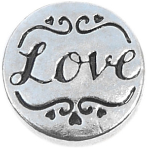 Love Circle Floating Locket Charm Love Circle Floating Locket Charm