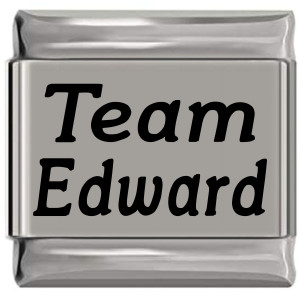 Team Edward Laser Engraved Italian Charm (9mm Standard Size) Team Edward Laser Engraved Italian Charm (9mm Standard Size)
