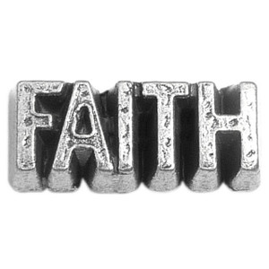 Faith Floating Locket Charm Faith Floating Locket Charm