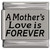 A Mother's Love Is Forever Laser Engraved Italian Charm (9mm Standard Size)