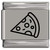 Pizza Slice Laser Engraved Italian Charm (9mm Standard Size)