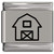 Barn Laser Engraved Italian Charm (9mm Standard Size)