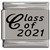 Class of 2021 Laser Engraved Italian Charm (9mm Standard Size)