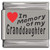 In Memory of My Granddaughter Red Heart Laser Engraved Charm