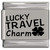 Lucky Travel Charm Laser Engraved Italian Charm