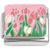 Tulip Flowers Pink White Italian Charm