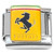 Ferrari Rectangle Logo Yellow Italian Charm