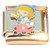 Molly Suitcase Goldtone Base Italian Charm