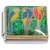 Tropical Birds Green Glitter Italian Charm