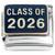 Class of 2026 Graduate Italian Charm