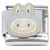 Cute Monster Face Periwinkle Italian Charm