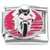 Racing Motorcycle on Red Italian Charm