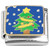 Christmas Tree Blue Snowy Sky Italian Charm