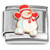 Snowman Red Hat Mittens Scarf Italian Charm