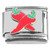 Red Peppers Green Stems Italian Charm