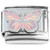 Butterfly Design Mauve Purple Italian Charm