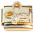 Butterfly Bling Wing Gold Base Italian Charm