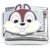 Chipmunk Cartoon Face Italian Charm