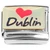 Love Dublin Heart Italian Charm