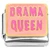 Drama Queen Pink Purple Italian Charm