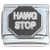 Hawg Stop Sign Italian Charm