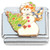 Holiday Snowman Christmas Tree Ornaments Italian Charm