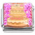 Wedding Cake Pink Glitter Italian Charm
