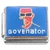 Govenator Arnold on Blue Italian Charm